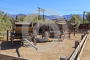 Old carriages photo