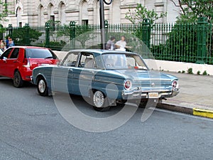 Old cars are very popular in Argentina.