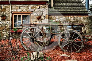 Old cart in Hahndorf