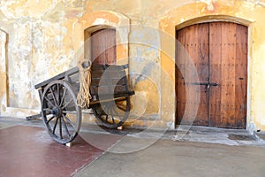 Old Cart in San Juan Puerto Rico