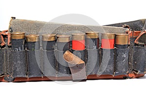 Old cartridge belt