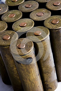 Old cartridges for shotgun