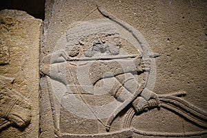 Old Carving in Museum of Anatolian Civilizations, Ankara, Turkiye