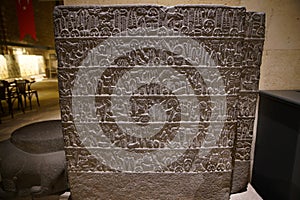 Old Carving in Museum of Anatolian Civilizations, Ankara, Turkiye