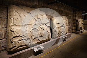 Old Carvings in Museum of Anatolian Civilizations, Ankara, Turkiye