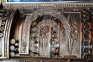 Old cash register