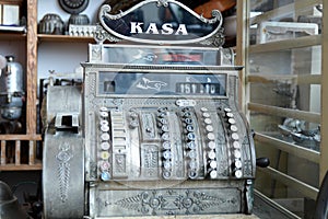 Old cash register