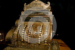 Old cash register