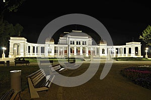 The old Casino in Cluj Napoca at night photo