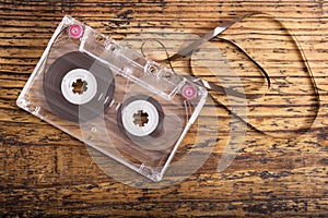 Old cassette tape