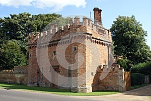 Old castellated gatehouse