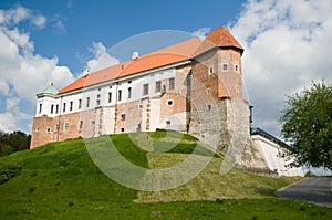 Old castle from 14th century in Sandomierz, Poland