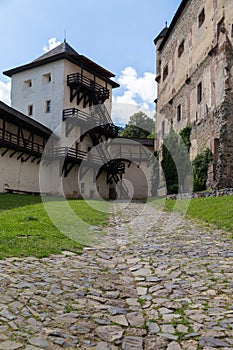 Old castle in Banska Stiavnica, Slovakia.