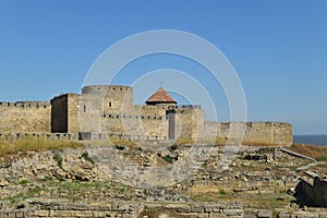 The old castle in the Bilhorod-Dnistrovskyi