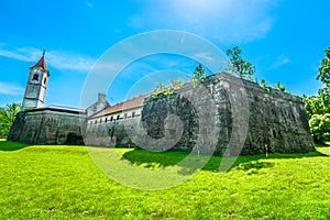 Old castle in Cakovec, Croatia. photo