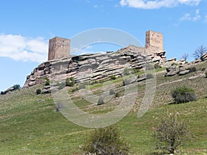 OLD CASTLE IN CAMPILLO DE DUENASS, SPAIN