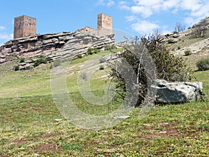 OLD CASTLE IN CAMPILLO DE DUENASS, SPAIN