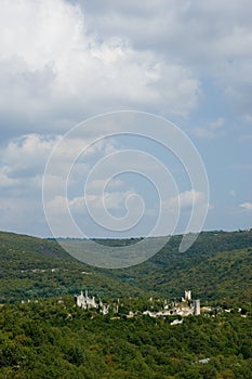 Old castle in Croatia forest