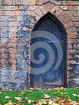 Old castle door