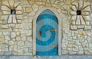Old castle door