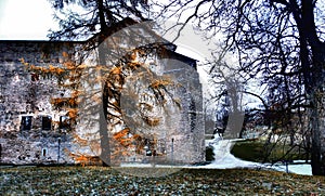old castle in Estonia