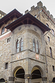 Old castle in Florence, Italy