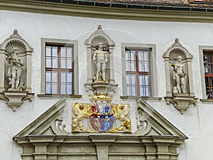 The old castle of Fuerst Pueckler in Bad Muskau