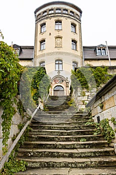 The old castle in Hainewalde