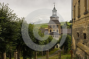 The old castle in Hainewalde