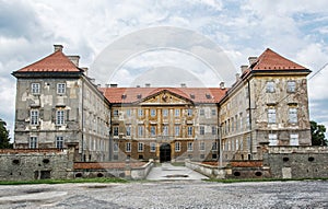 Old castle in Holic, Slovakia, cultural heritage