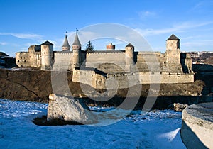 Old Castle in Kamenets-Podolsky Ukraine