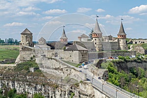 Old castle in kamianets-podilskyi