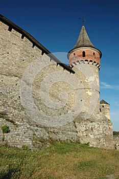 Old castle in Kamynec-Podolskiy, Ukraine