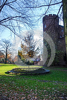 Old castle in Kempen, Germany