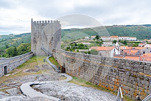 Old castle in Linhares, Portugal