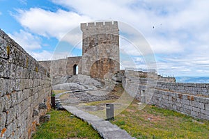 Old castle in Linhares, Portugal