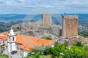 Old castle in Linhares, Portugal