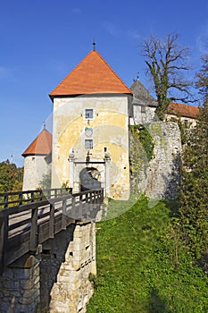 Old Castle Ozalj in the town of Ozalj