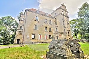 Old Castle in P?oty, Poland