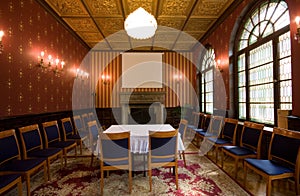 Old castle room