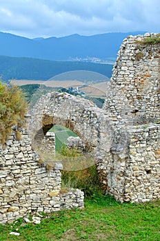 Old castle ruins.