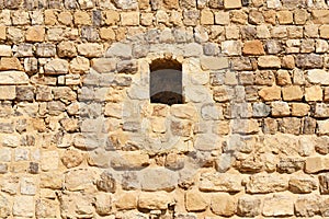 Old castle stone wall texture backgroun