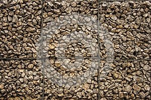 Old castle stone wall texture background. Stone wall as a background or texture. Part of a stone wall, for background or texture