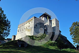 The old castle in Trencin