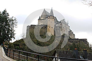 An old Castle in Vianden, Luxembourg