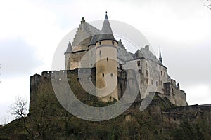 An old Castle in Vianden, Luxembourg