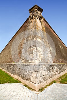 Old castle wall