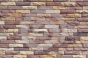 Old castle wall. Stone wall