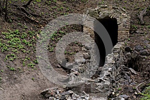 Old catacomb entrance photo