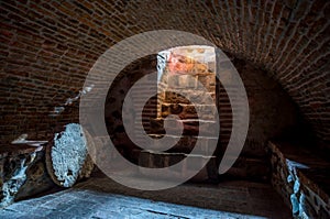 Old catacombs in Cuenca, Ecuador